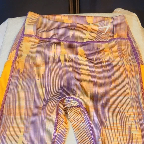 Gymshark Multicolored 2 Pocket Small Womens Seamless 2.0 Leggings - Picture 2 of 7